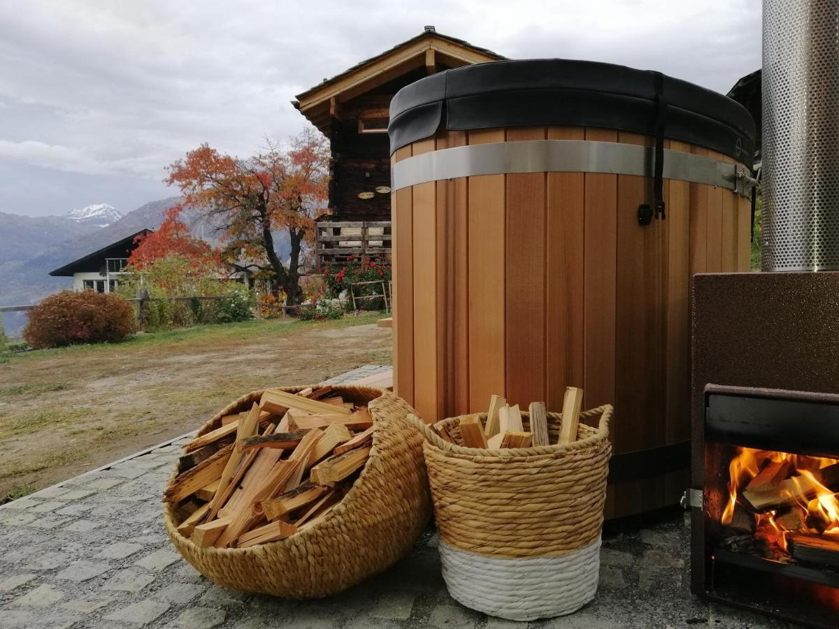 Villa "Forno One" - Buerchen Moosalp Exterior foto