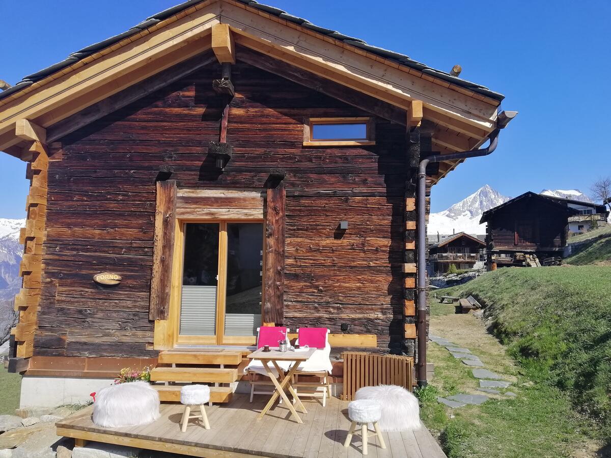 Villa "Forno One" - Buerchen Moosalp Exterior foto